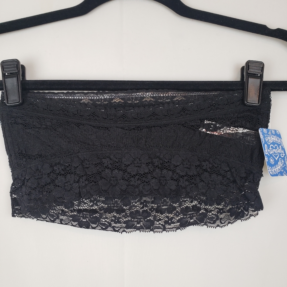 Free People intimately Bandeu Scallop Bralette New - Picture 2 of 6